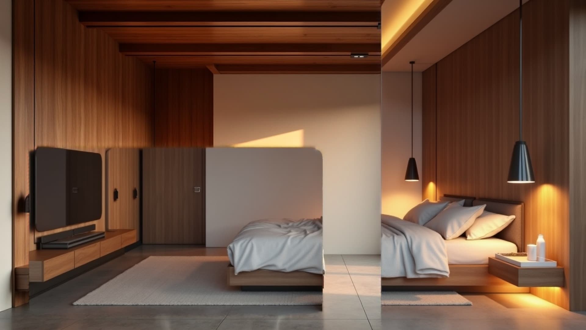Schlafzimmer — Nacht